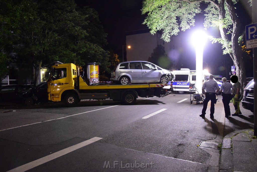 Schwerer VU PKW Rad Koeln Deutz Giessenerstr Betzdorferstr P117.JPG - Miklos Laubert